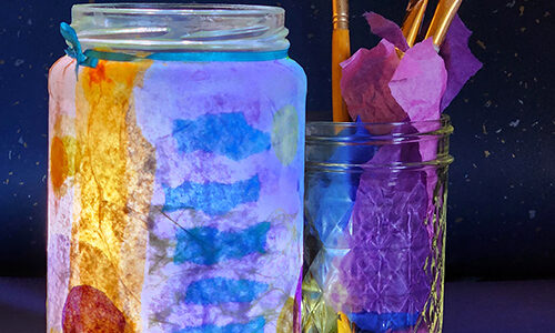 Tissue Paper Lanterns