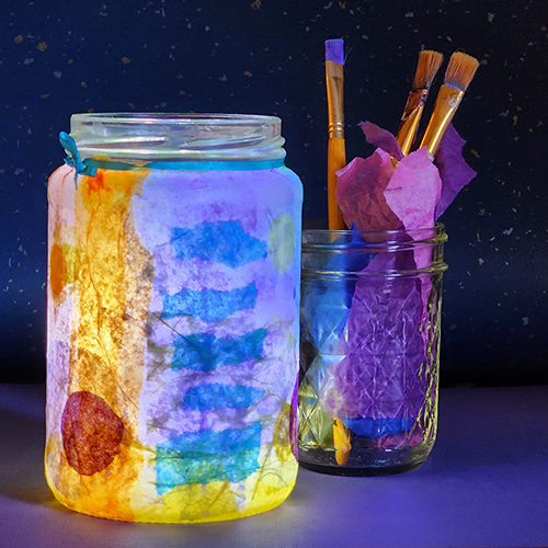 Tissue Paper Lanterns